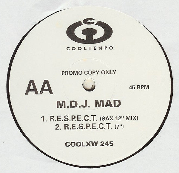 M.D.J. MAD* : R.E.S.P.E.C.T. (12", Promo)
