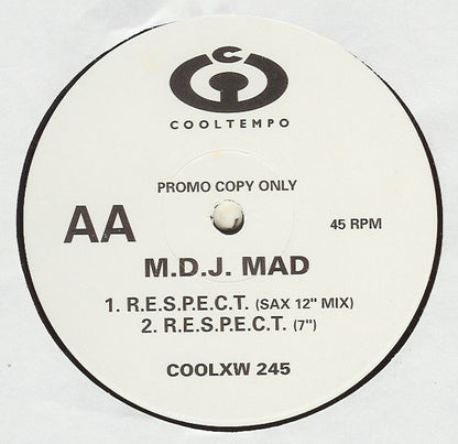 M.D.J. MAD* : R.E.S.P.E.C.T. (12", Promo)