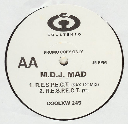 M.D.J. MAD* : R.E.S.P.E.C.T. (12", Promo)