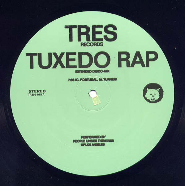 People Under The Stairs : Tuxedo Rap!!! (12", Single)
