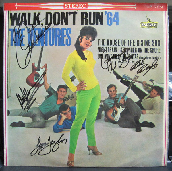 The Ventures : Walk, Don't Run '64 (LP, Album, Red)