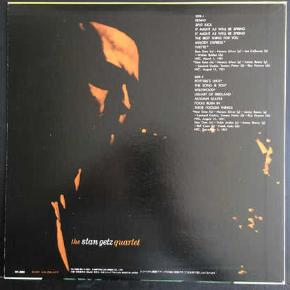 Stan Getz : The Complete Roost Session Vol. 2 (LP, Comp, Mono)