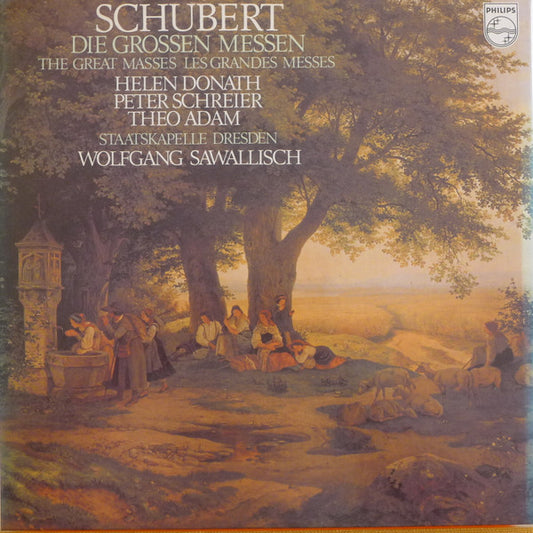 Franz Schubert | Helen Donath • Peter Schreier • Theo Adam - Staatskapelle Dresden • Wolfgang Sawallisch : Die Grossen Messen (2xLP + Box)
