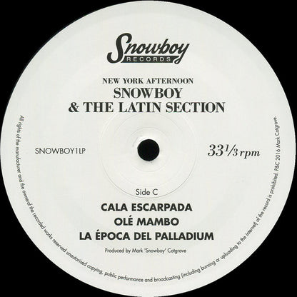 Snowboy & The Latin Section : New York Afternoon  (2xLP, Album)