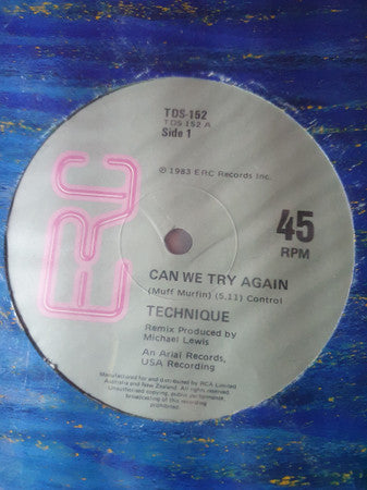 Technique (7) : Can We Try Again? (12", Single)