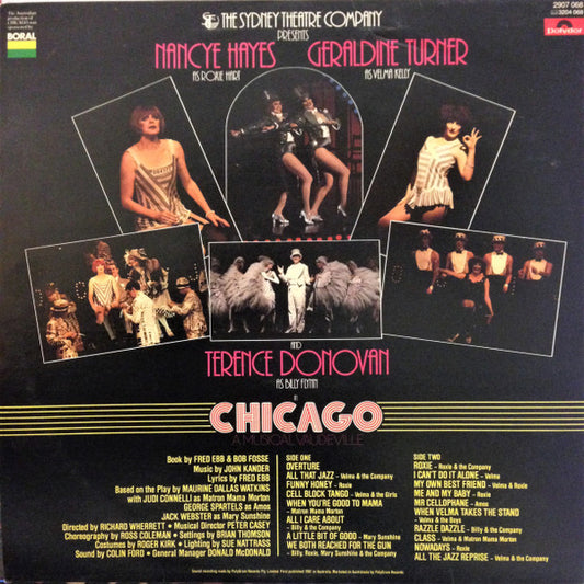 "Chicago" Australian Cast Album : Chicago. A Musical Vaudeville (LP, Album)