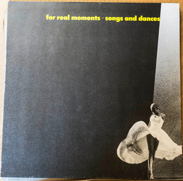 Various : For Real Moments : Songs And Dances (LP, Comp)