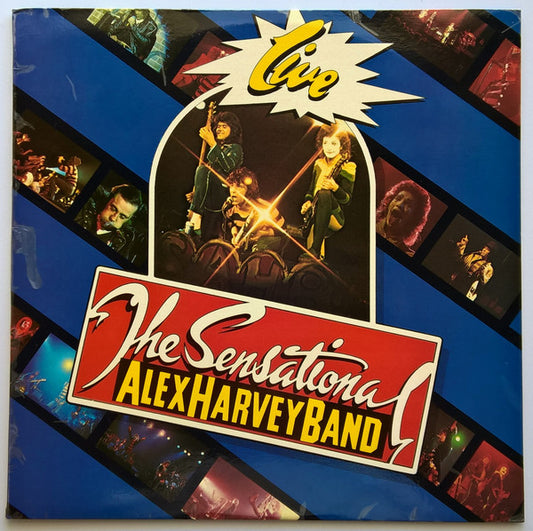 The Sensational Alex Harvey Band : Live (LP, Album)