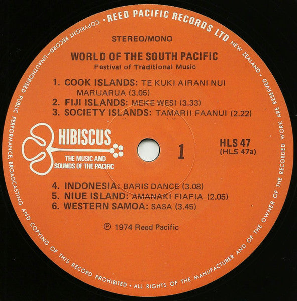Various : World Of The South Pacific (LP, Comp)