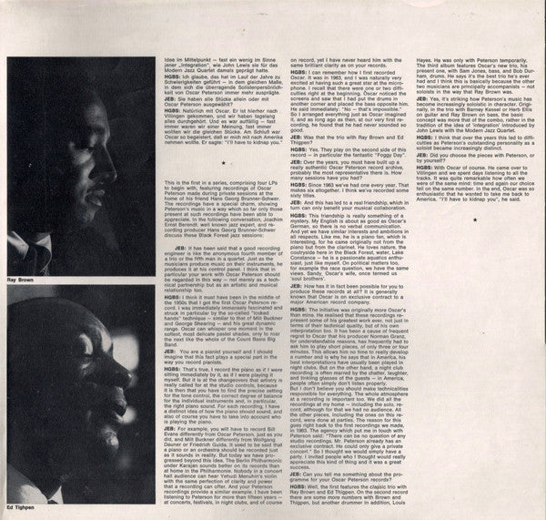 Oscar Peterson : Action (LP, Album, Gat)