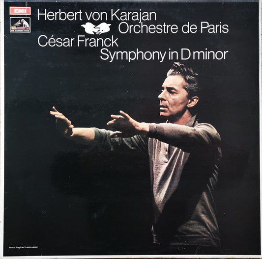 César Franck, Orchestre De Paris, Herbert von Karajan : Symphony In D Minor (LP, RP)