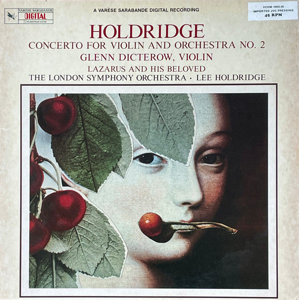 Lee Holdridge - Glenn Dicterow, London Symphony Orchestra : Concerto For Violin And Orchestra No. 2 / Lazarus And His Beloved (LP, Album, S/Edition)