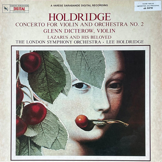 Lee Holdridge - Glenn Dicterow, London Symphony Orchestra : Concerto For Violin And Orchestra No. 2 / Lazarus And His Beloved (LP, Album, S/Edition)
