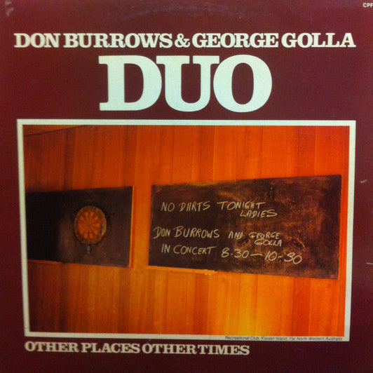 Don Burrows•George Golla Duo : Other Places Other Times (LP, Album)