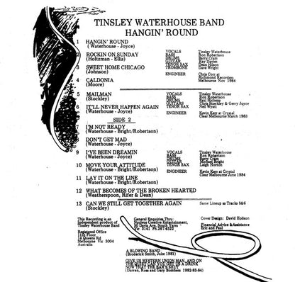 Tinsley Waterhouse Band : Hangin' Round (LP, Album)