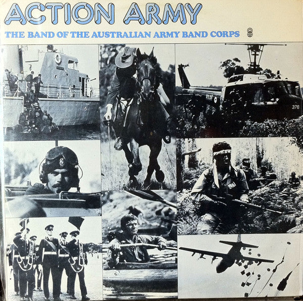The Band Of The Australian Army Band Corps : Action Army (LP, Album, Club)