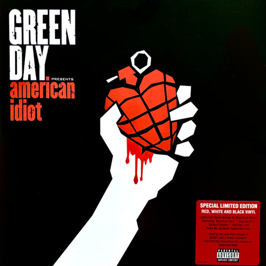 Green Day : American Idiot (LP, Red + LP, Whi + Album, Ltd, RE, S/Edition)