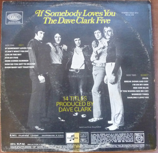 The Dave Clark Five : If Somebody Loves You (LP)