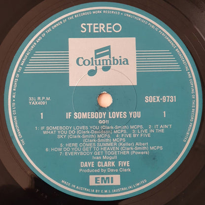 The Dave Clark Five : If Somebody Loves You (LP)