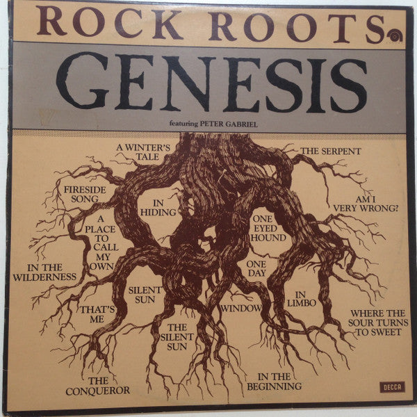 Genesis : Rock Roots (LP, Album, Mono, RE)