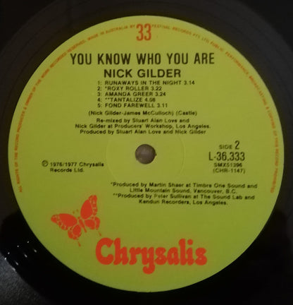 Nick Gilder : You Know Who You Are (LP, Album)