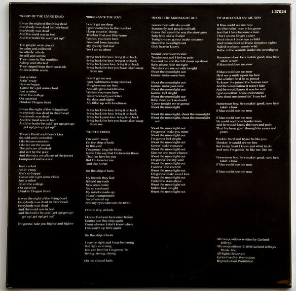 Garland Jeffreys : American Boy & Girl (LP, Album)