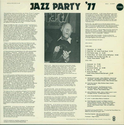 Various : Jazz Party '77 (LP, Album, Club)