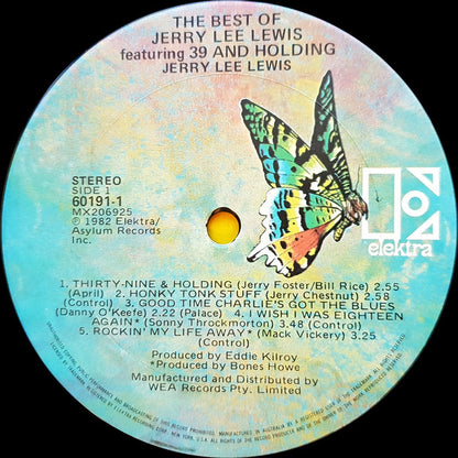 Jerry Lee Lewis : The Best Of Jerry Lee Lewis Featuring 39 And Holding (LP, Comp)