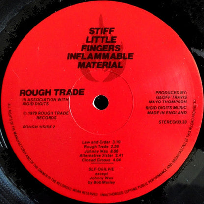 Stiff Little Fingers : Inflammable Material (LP, Album, Imm)