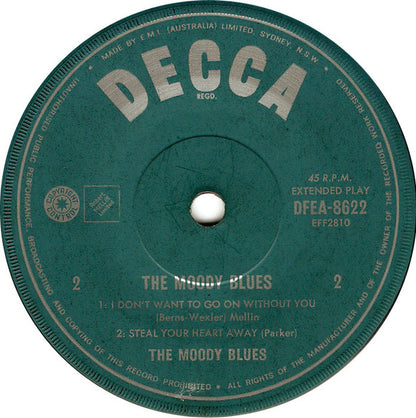 The Moody Blues : The Moody Blues (7", EP, M/Print)
