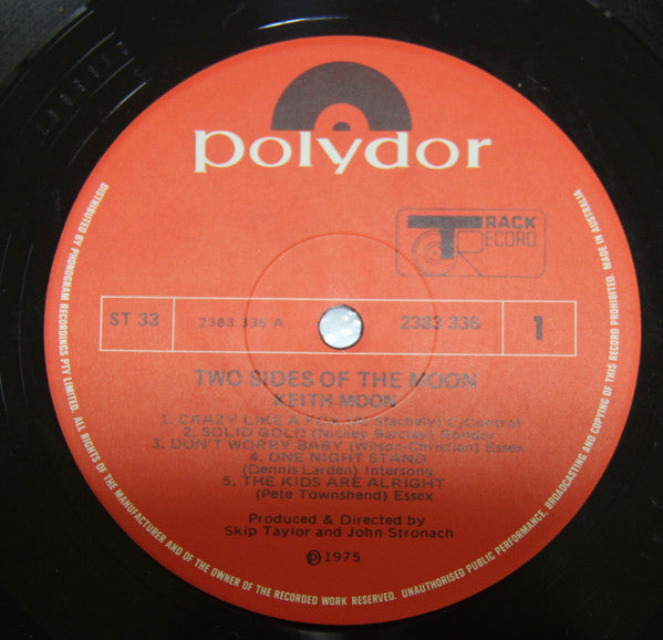 Keith Moon : Two Sides Of The Moon (LP, Album)