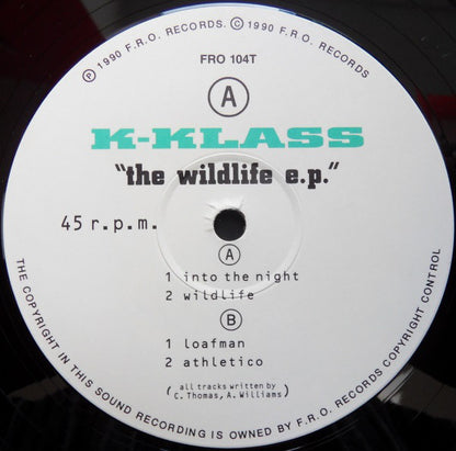 K-Klass : The Wildlife E.P. (12", EP)