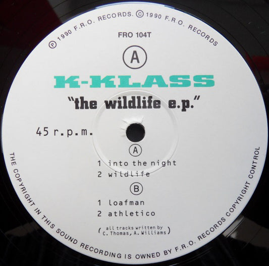 K-Klass : The Wildlife E.P. (12", EP)