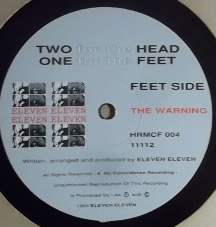 Eleven Eleven (4) : Two For The Head One For The Feet (12", EP)