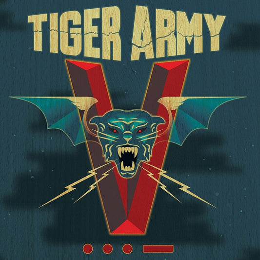 Tiger Army : V•••– (LP, Album, Ltd, Red)