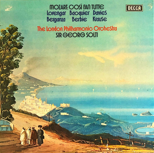 Wolfgang Amadeus Mozart, Pilar Lorengar, Gabriel Bacquier, Ryland Davies, Teresa Berganza, Jane Berbié, Tom Krause, London Philharmonic Orchestra, Georg Solti : Cosí Fan Tutte (4xLP, RP + Box)