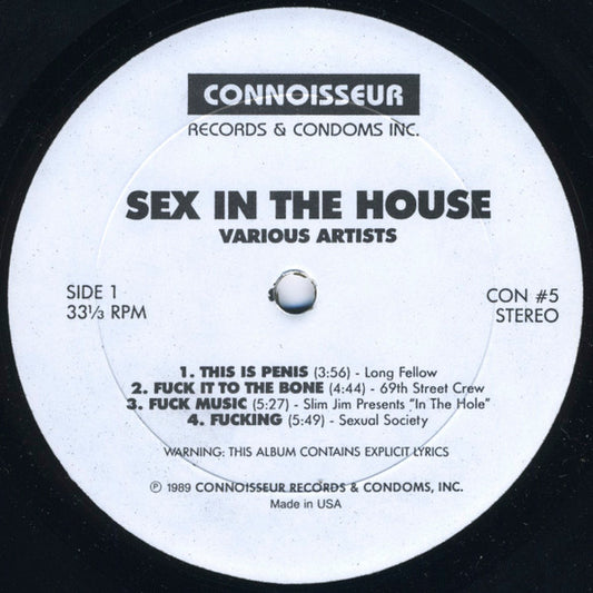 Various : Sex In The House / Sex In The Hood (LP, Comp)