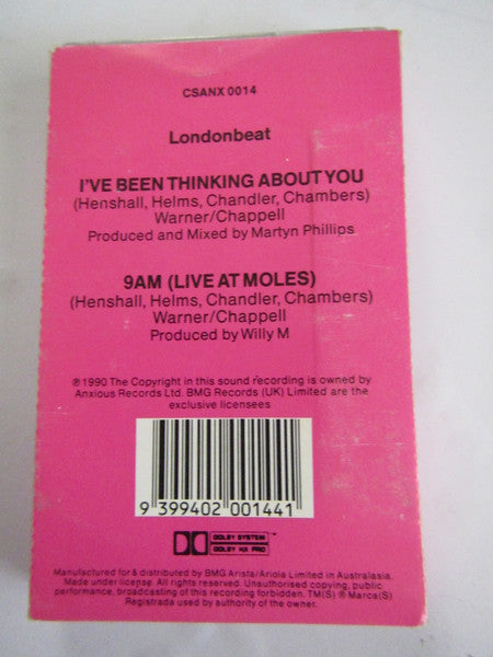 Londonbeat : I've Been Thinking About You (Cass, Single, Dol)