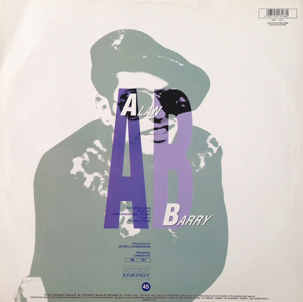 Alan Barry : Love Is Like A Dance (12")