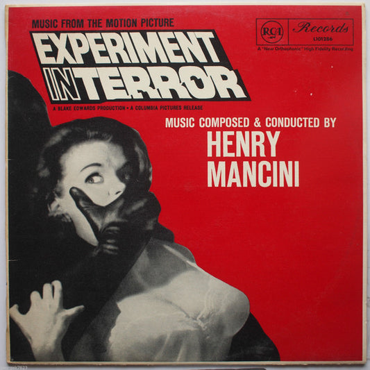 Henry Mancini : Experiment In Terror (Music From The Motion Picture) (LP, Album, Mono)