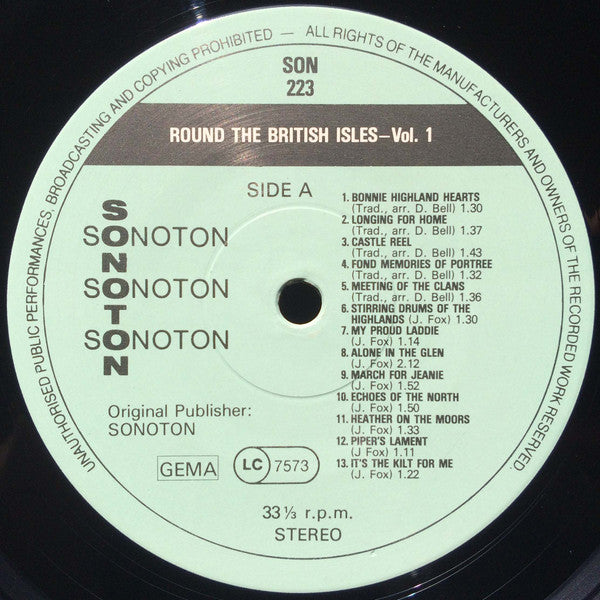 John Fox (2) : Round The British Isles Vol. 1 (LP)