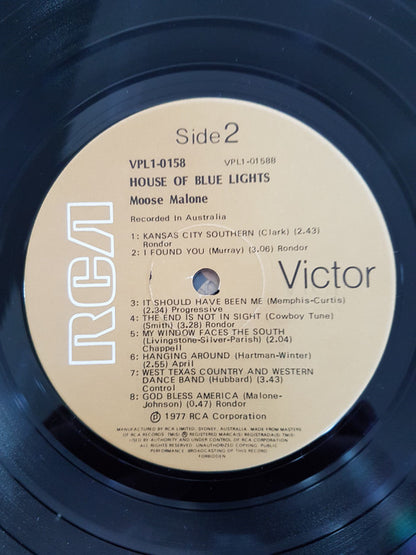 Moose Malone : House Of Blue Lights (LP)