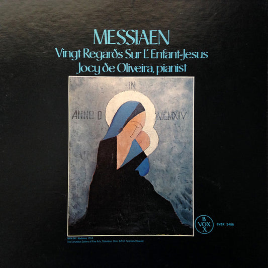 Jocy de Oliveira, Olivier Messiaen : Vingt Regards Sur L'Enfant-Jésus (3xLP, Album + Box)