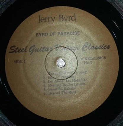 Jerry Byrd : Steel Guitar Vinatage Classic Number 5 - Byrd Of Paradise (LP, Album)