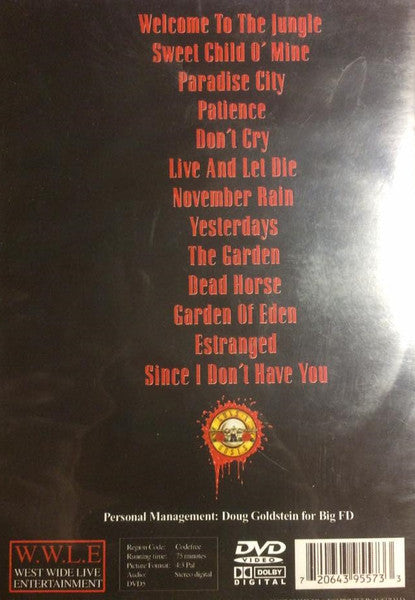 Guns N' Roses : Welcome To The Videos (DVD-V, Copy Prot., RE, PAL)