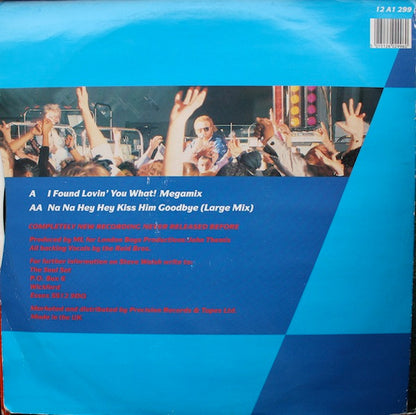Steve Walsh (2) : I Found Lovin' (You What! Megamix) / Na Na Hey Hey Kiss Him Goodbye (Large Mix) (12", Single, Gre)