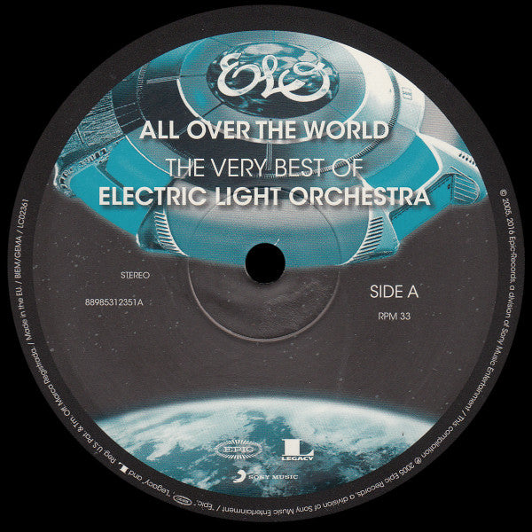 Electric Light Orchestra : All Over The World - The Very Best Of (2xLP, Comp, RE, 180)