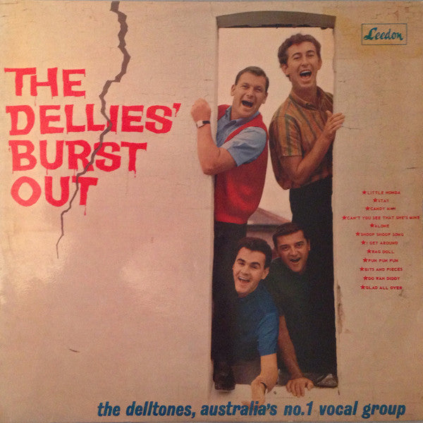 The Delltones : The Dellies' Burst Out (LP, Album, Mono, RE)