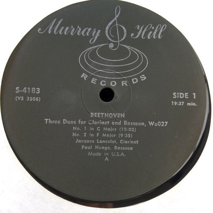 Ludwig van Beethoven Beethoven Jean-Pierre Rampal, Alfred Brendel, David Glazer, Paul Hongne : Complete Chamber Music For Winds And Brass (9xLP, Comp, RE)