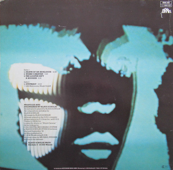 Klaus Schulze : Dig It (LP, Album)